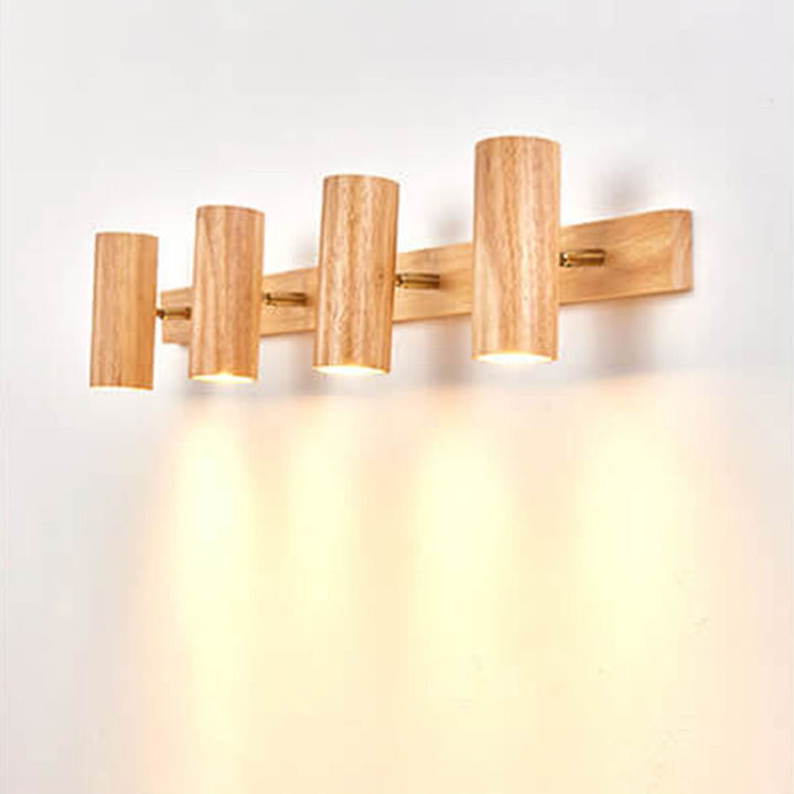 Wood Wall Sconce, Modern Minimalist Design for Hallway | Havora Lighting