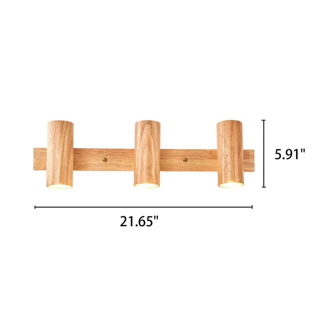 Wood Wall Sconce, Modern Minimalist Design for Hallway | Havora Lighting