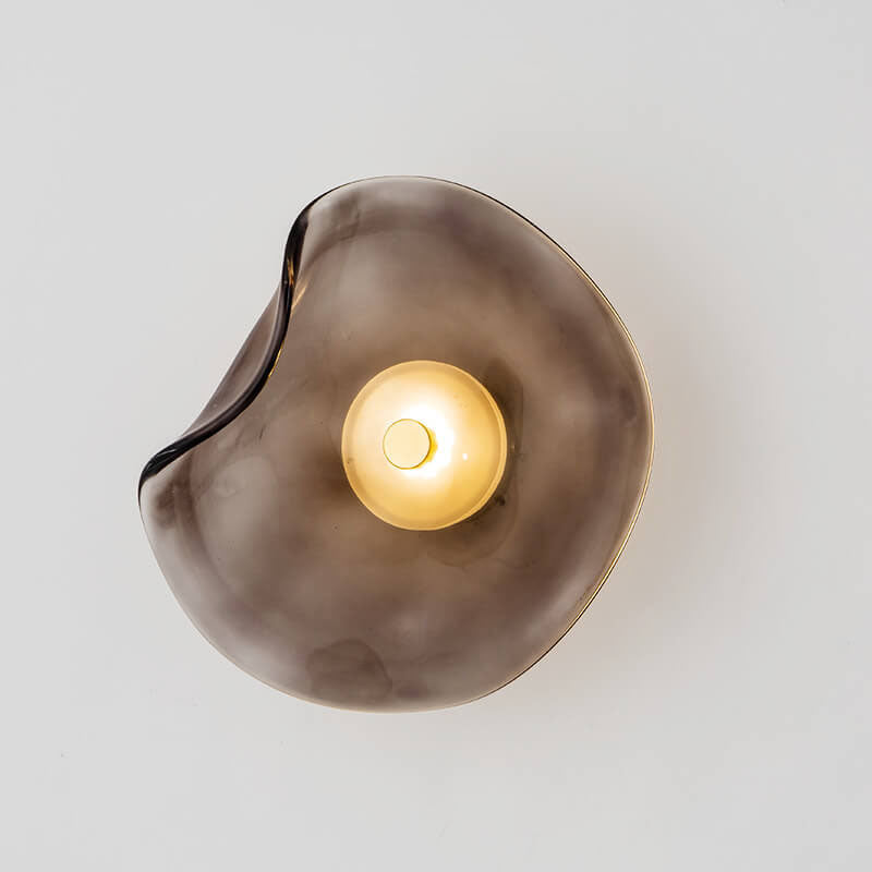 Nordic Modern Minimalist Glass Round Shape LED Wall Sconce Lamp