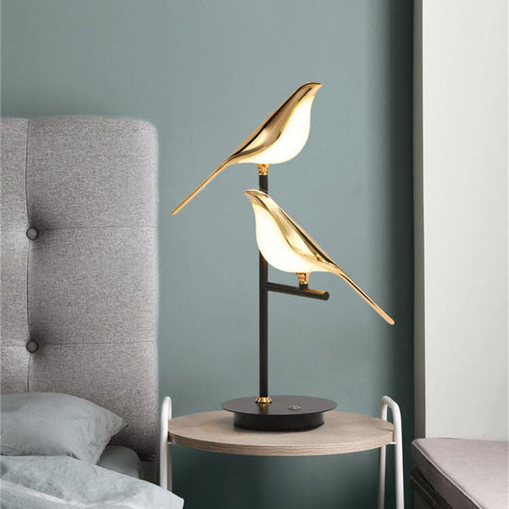 Nordic Minimalist Zinc Alloy &amp; Acrylic Table Lamp for Living Room | Havora Designer Lighting