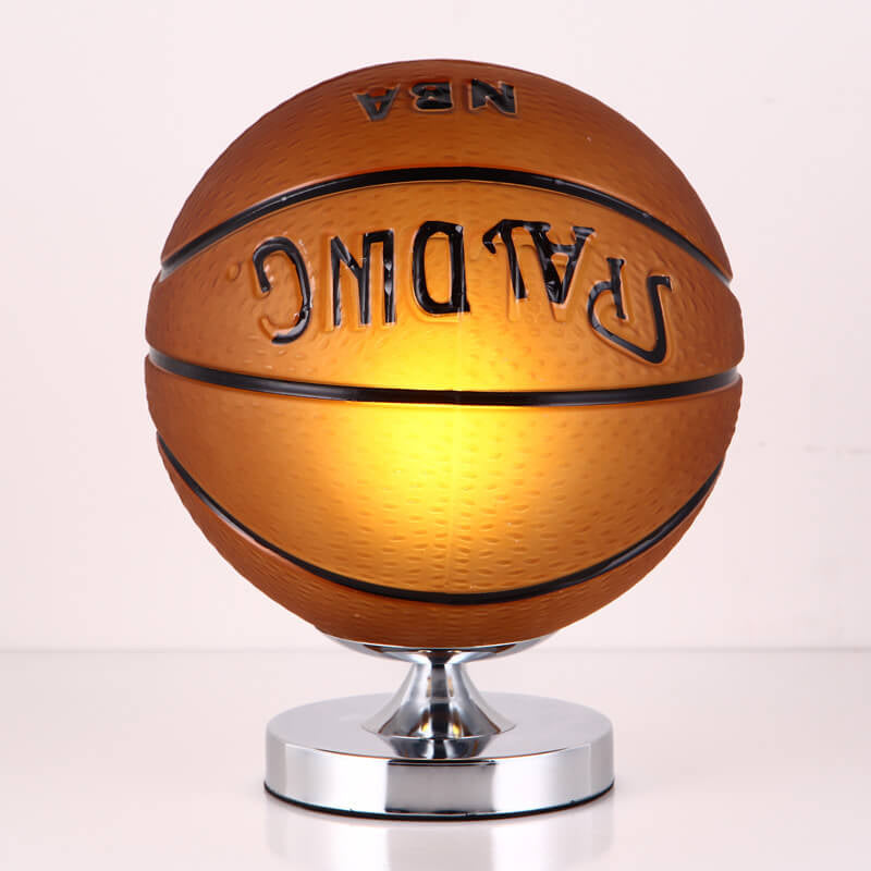 Sports Ball Table Lamp in Hardware &amp; Glass — Kids Bedroom Lighting | Havora
