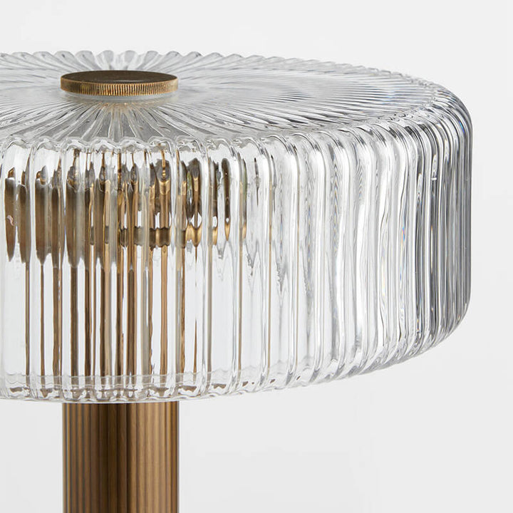 Nordic Modern Simple Cylinder Glass LED Decorative Table Lamp