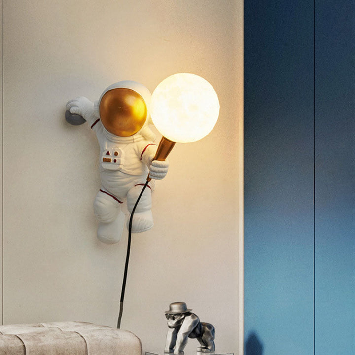 Creative Contemporary Wall Sconce in Resin — Kids Bedroom Lighting | Havora
