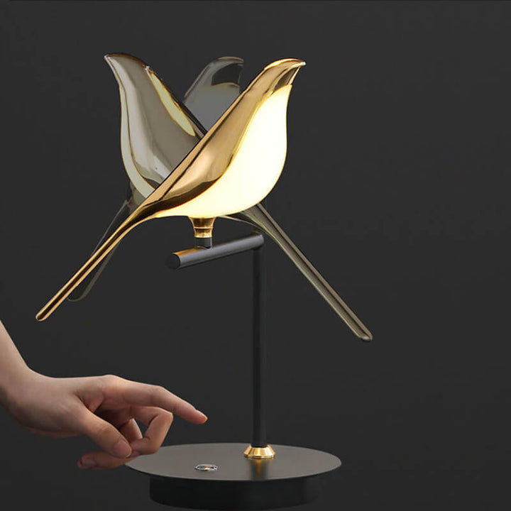 Nordic Minimalist Zinc Alloy &amp; Acrylic Table Lamp for Living Room | Havora Designer Lighting