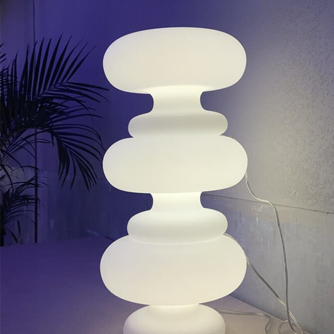 Danish Mushroom Glass Table Lamp for Living Room | Havora Designer Lighting