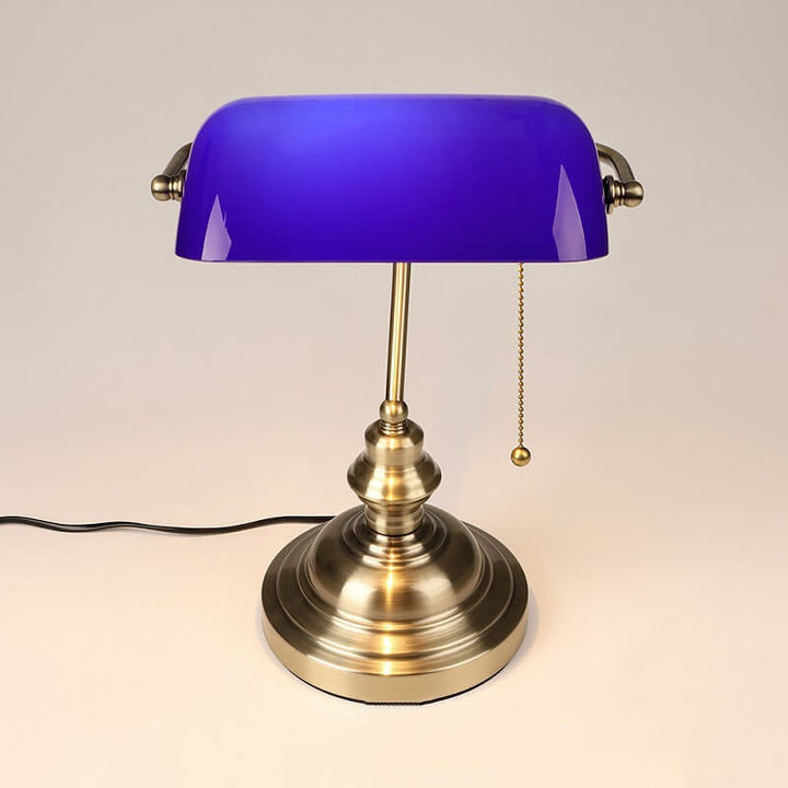 Glass &amp; Metal Table Lamp, Retro Industrial Design for Living Room | Havora Lighting