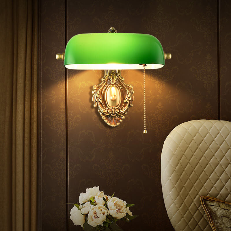 Copper &amp; Glass Wall Sconce, Contemporary Retro Design for Bedroom | Havora Lighting