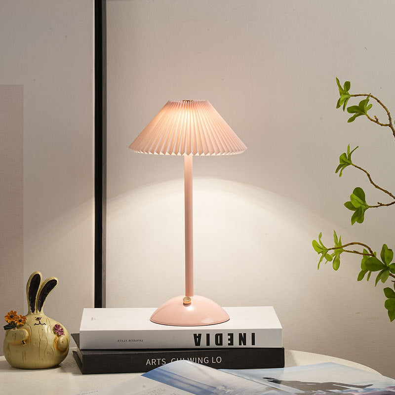Iron &amp; Fabric Table Lamp, Scandinavian Design for Bedside | Havora Lighting