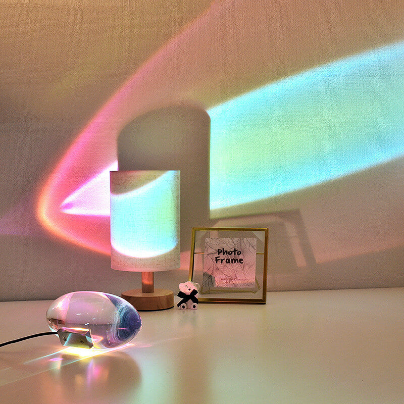 Creative Night Light in Stainless Steel &amp; Crystal — Kids Room Lighting | Havora