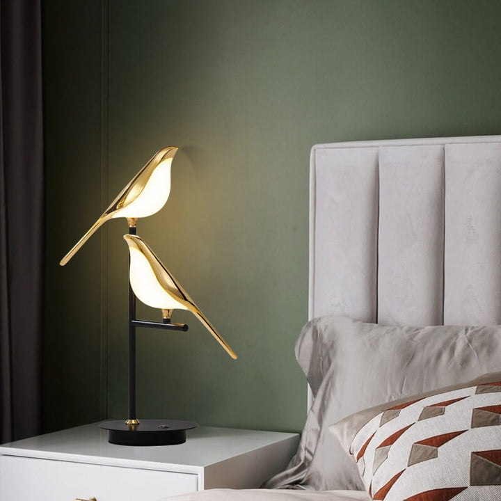Nordic Minimalist Zinc Alloy &amp; Acrylic Table Lamp for Living Room | Havora Designer Lighting