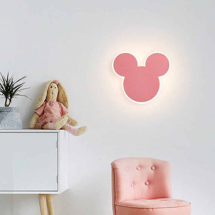 Cartoon Creative Mouse Rabbit LED Wall Sconce Lamp