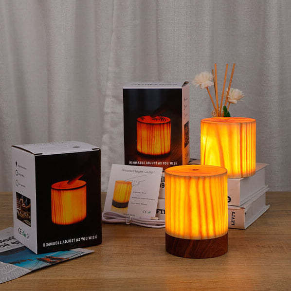 Wood Night Light, Creative Design for Bedside | Havora Lighting