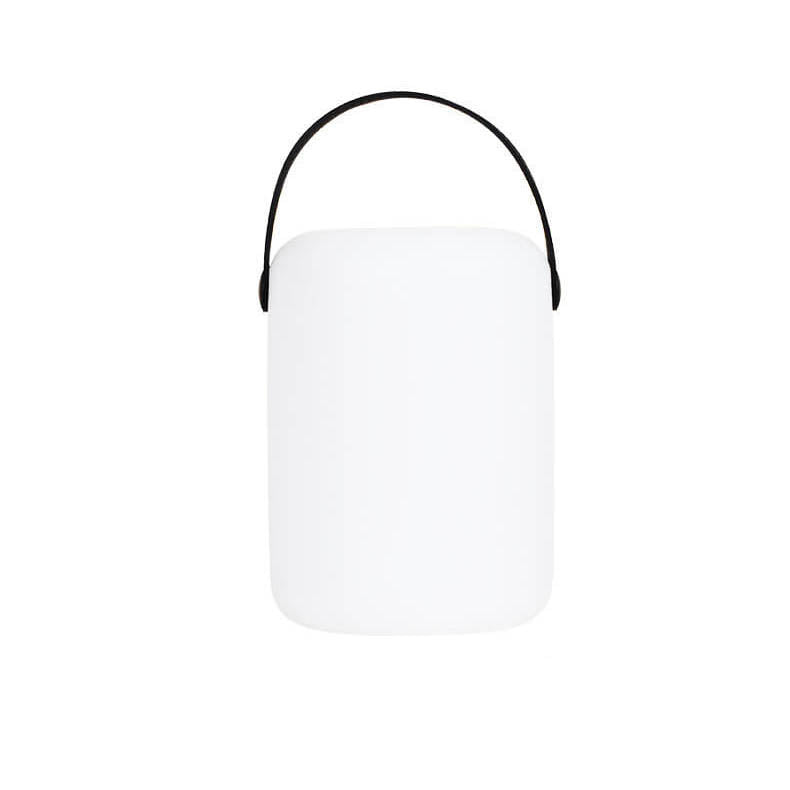 Modern Simplicity PE Plastic Round Square Hand LED Table Lamp For Outdoor Patio