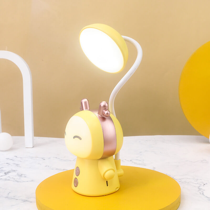 Cartoon Doll ABS Colorful Eye Care LED Kids Desk Lamp