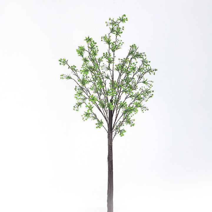 Modern Art Deco Waterproof Copper PP Tree USB LED Standing Floor Lamp For Bedroom