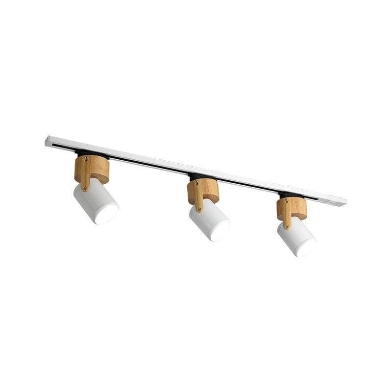 Modern Minimalist Hardware Long Spotlight Track Light 1/3 Light LED Flush Mount Ceiling Light For Living Room &amp; Bedroom
