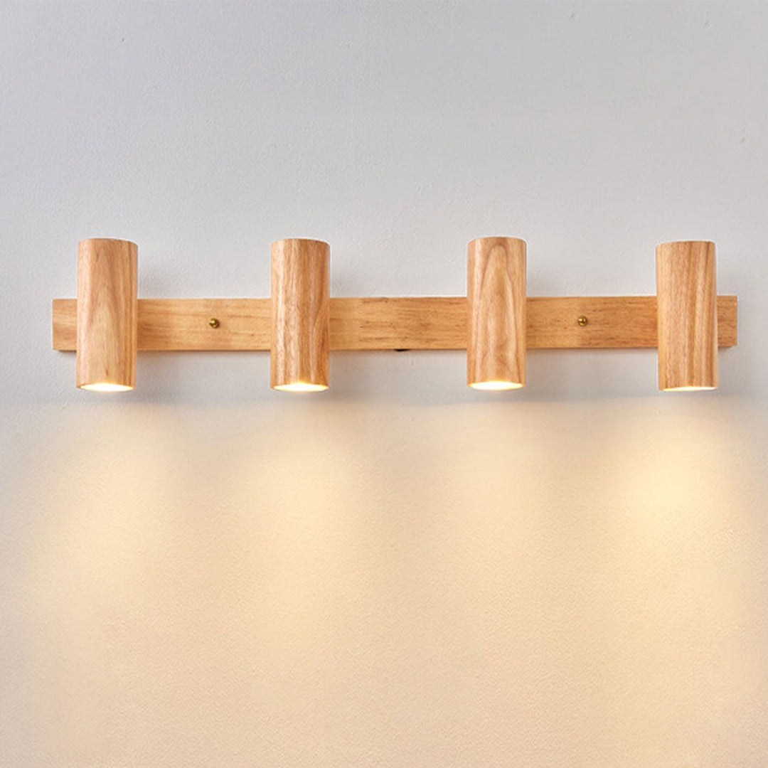 Wood Wall Sconce, Modern Minimalist Design for Hallway | Havora Lighting