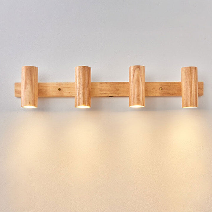 Wood Wall Sconce, Modern Minimalist Design for Hallway | Havora Lighting