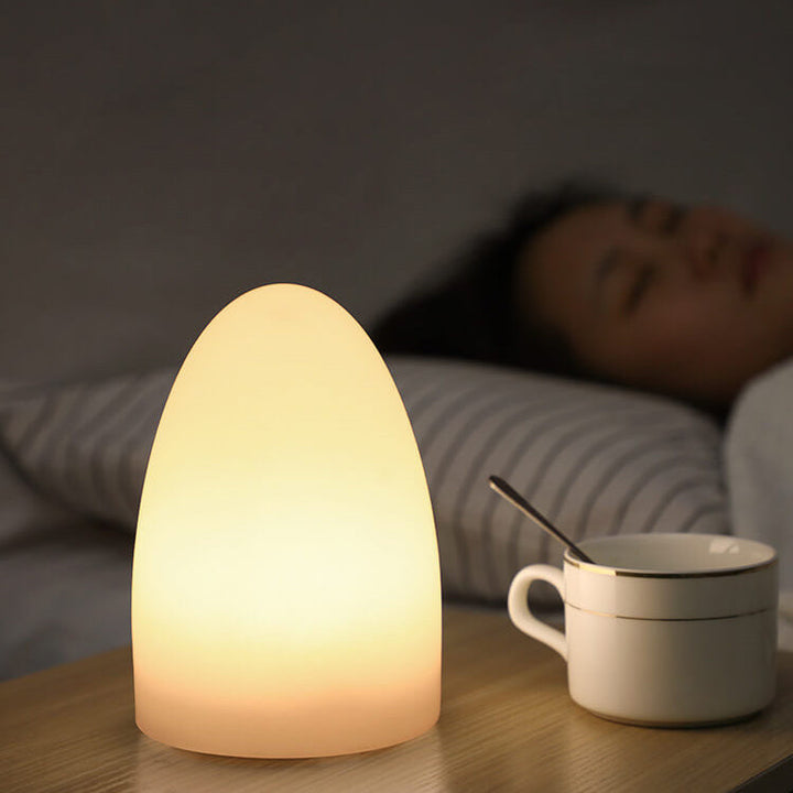 Creative Geometric Night Light in PE — Bedside Lighting | Havora