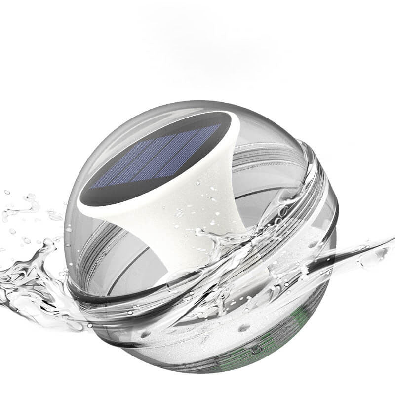 Modern Round Outdoor Waterproof Solar LED Water Drift Light