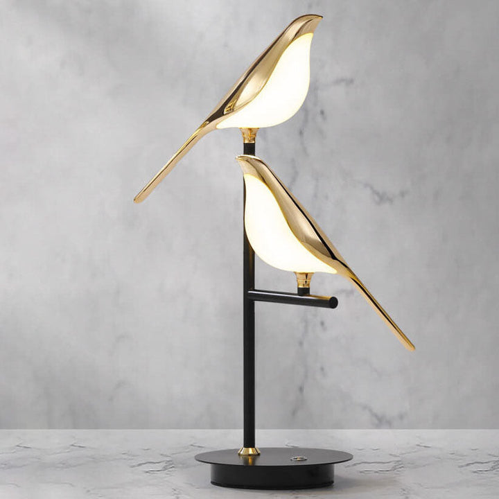 Nordic Minimalist Zinc Alloy &amp; Acrylic Table Lamp for Living Room | Havora Designer Lighting