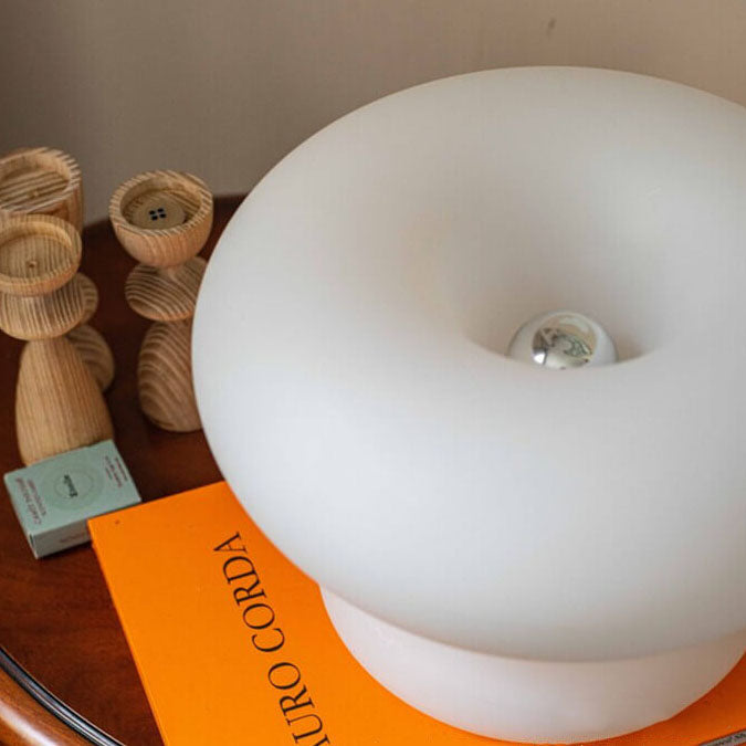 Danish Mushroom Glass Table Lamp for Living Room | Havora Designer Lighting