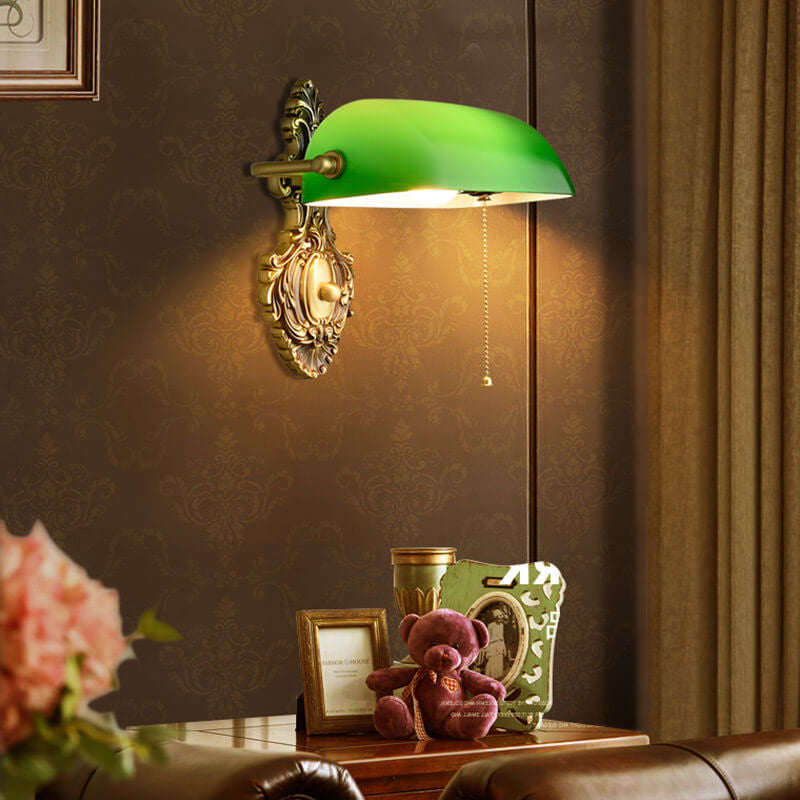Copper &amp; Glass Wall Sconce, Contemporary Retro Design for Bedroom | Havora Lighting