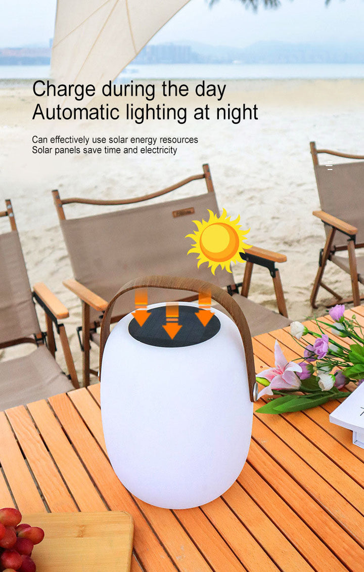 Modern Solar Outdoor Light in PE, Waterproof — Outdoor Lighting | Havora
