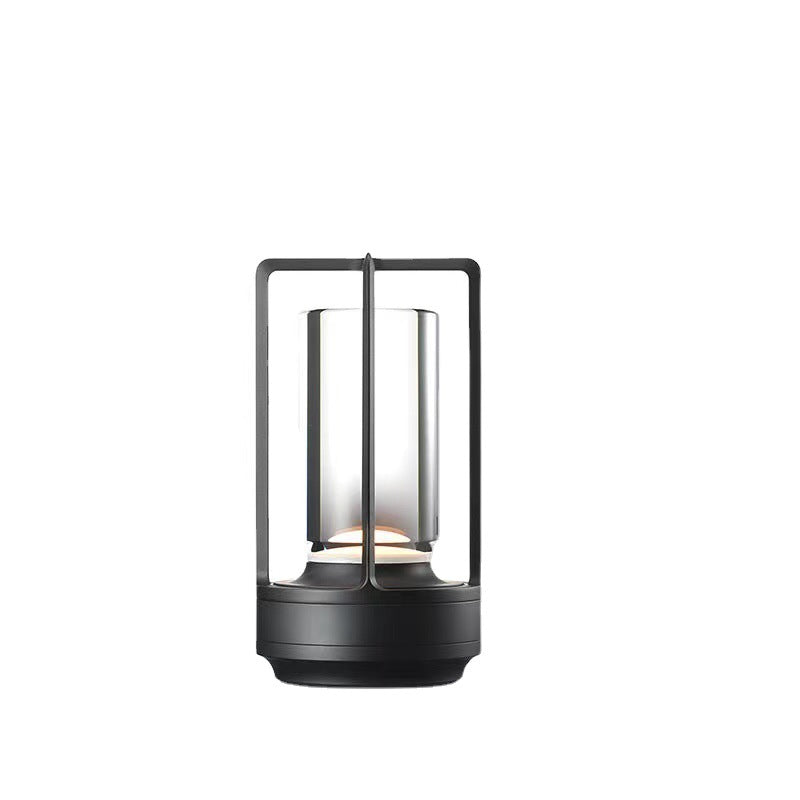 Aluminum, Acrylic &amp; Brass Night Light, Nordic Vintage Design for Bedside | Havora Lighting