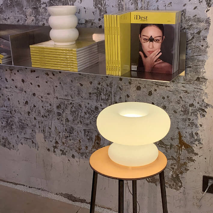 Danish Mushroom Glass Table Lamp for Living Room | Havora Designer Lighting