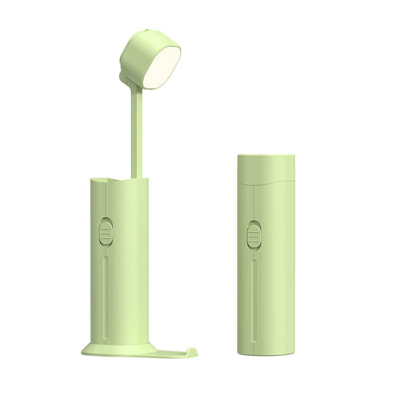 Creative Small Retractable Power Bank Flashlight LED Table Lamp