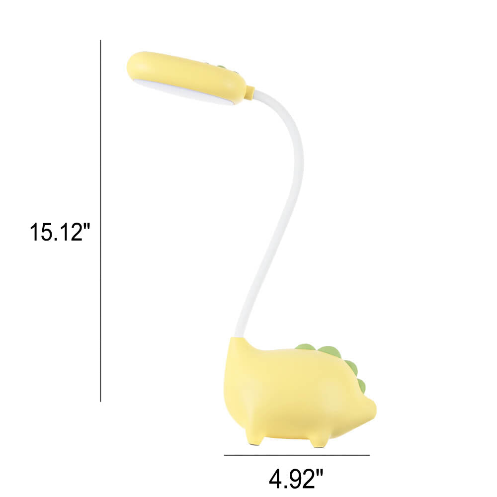 Cartoon Dinosaur Desk Lamp in PP — Kids Study Lighting | Havora