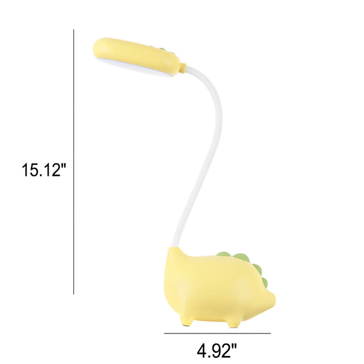 Cartoon Dinosaur Desk Lamp in PP — Kids Study Lighting | Havora