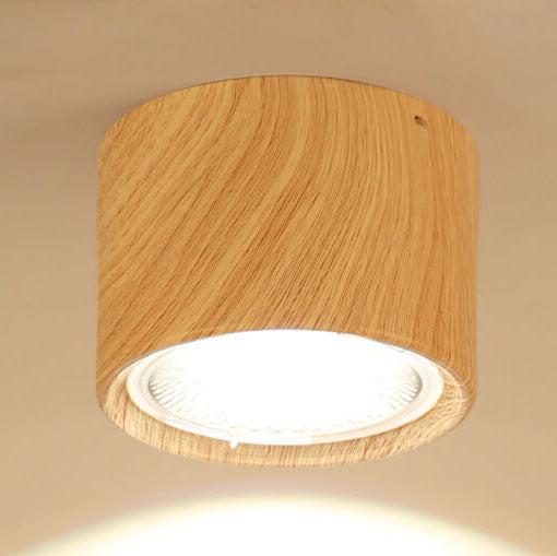 Nordic Cylinder Spotlight LED Flush Mount Ceiling Light