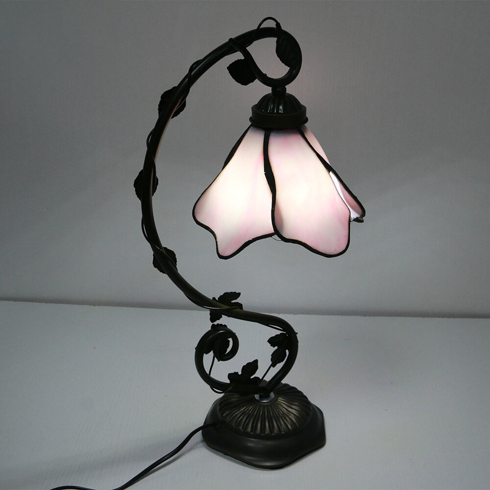 Tiffany Resin &amp; Stained Glass Table Lamp for Living Room | Havora Designer Lighting