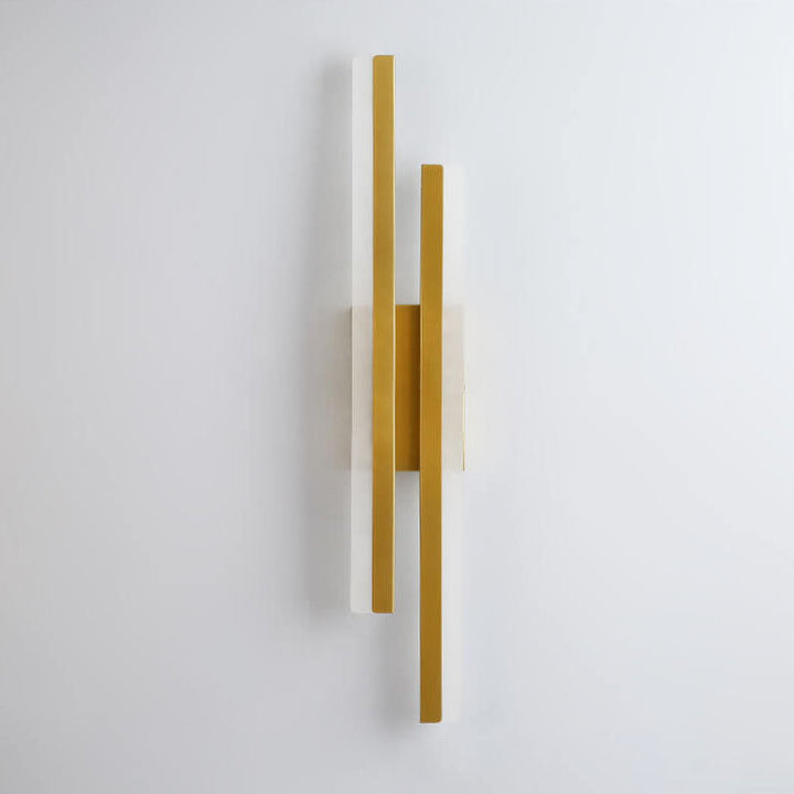 Modern Minimalist Lines Iron Acrylic LED Wall Sconce Lamp