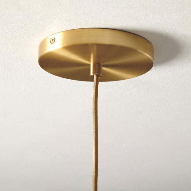 Nordic Gradient Glass 1-Light Globe Pendant Light
