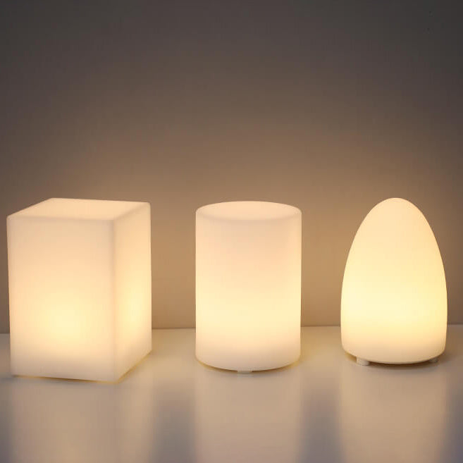 Creative Geometric Night Light in PE — Bedside Lighting | Havora