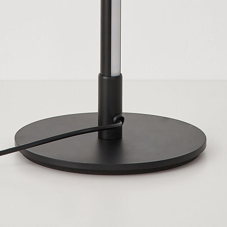Modern Minimalist Linear Acrylic &amp; Metal Table Lamp for Living Room | Havora Designer Lighting
