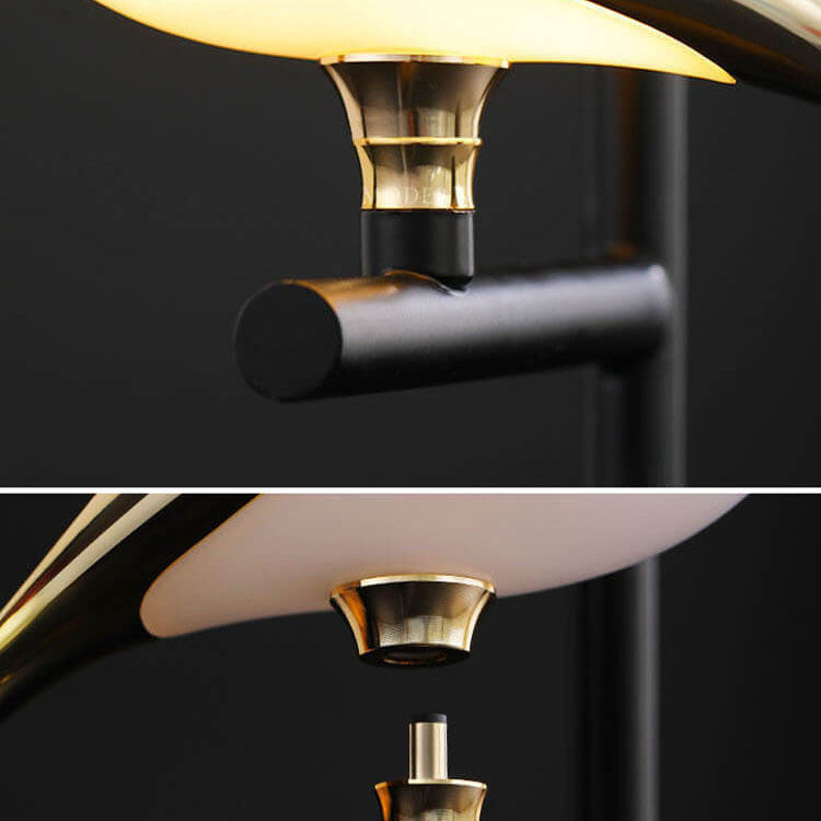 Nordic Minimalist Zinc Alloy &amp; Acrylic Table Lamp for Living Room | Havora Designer Lighting