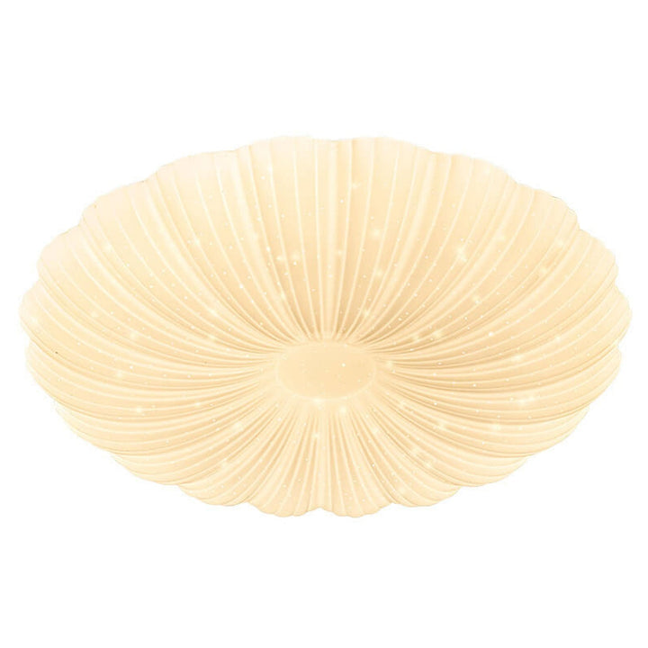 Modern Minimalist Shell Acrylic Round LED Flush Mount Ceiling Light