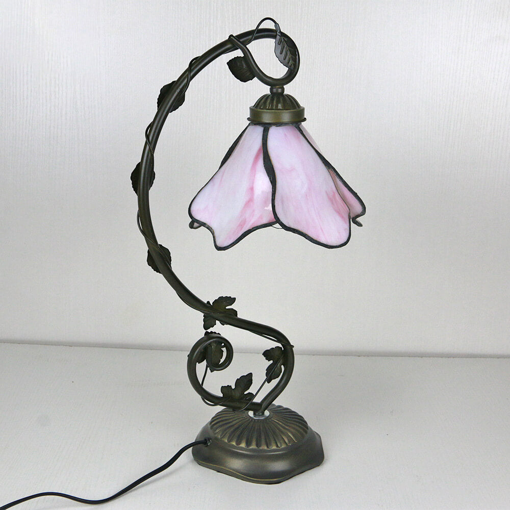 Tiffany Resin &amp; Stained Glass Table Lamp for Living Room | Havora Designer Lighting