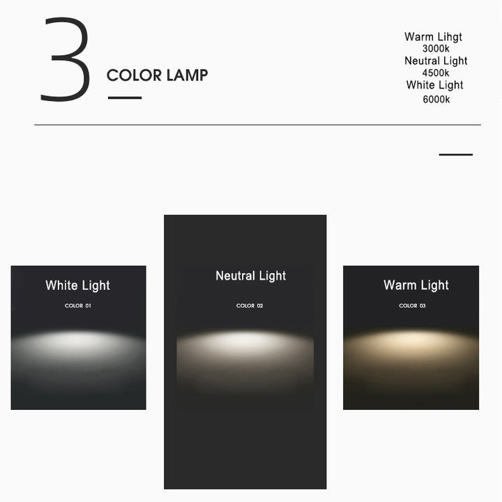 Nordic Creative Color Mix Circles LED Flush Mount Ceiling Light