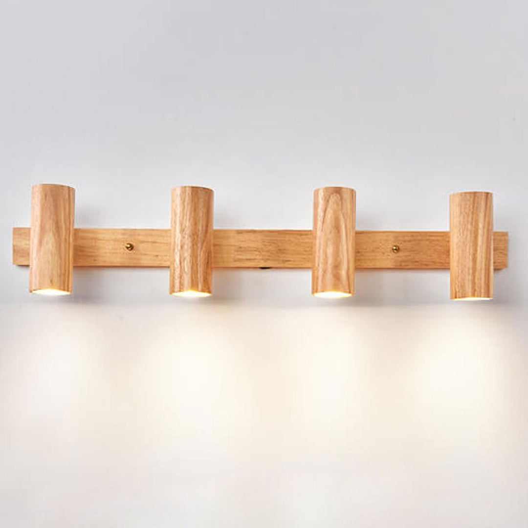 Wood Wall Sconce, Modern Minimalist Design for Hallway | Havora Lighting