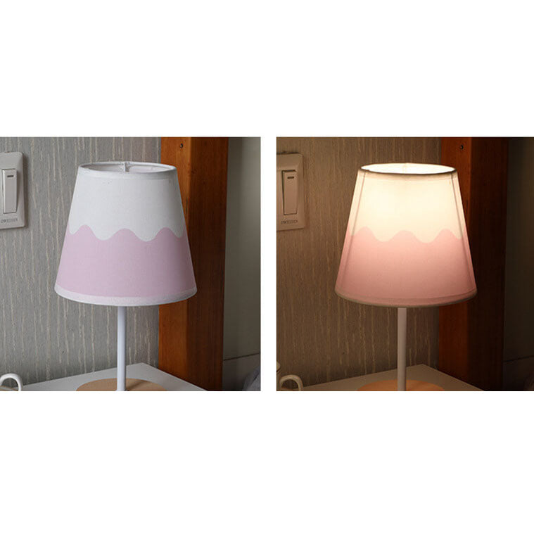 Contemporary Nordic Table Lamp in Solid Wood &amp; Fabric — Living Room Lighting | Havora