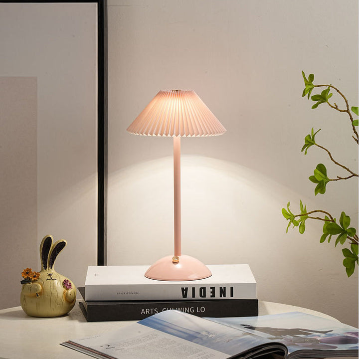 Iron &amp; Fabric Table Lamp, Scandinavian Design for Bedside | Havora Lighting
