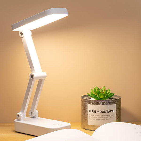 Modern Minimalist Solar Folding Infinitely Dimmable LED Eye Protection Desk Lamp for Home Office