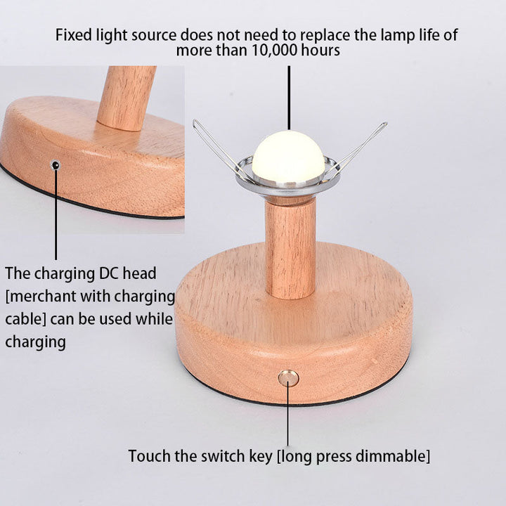 Modern Minimalist Creative Iron Flower Shape 1-Light Table Lamp