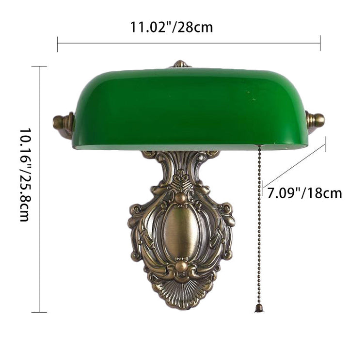 Copper &amp; Glass Wall Sconce, Contemporary Retro Design for Bedroom | Havora Lighting