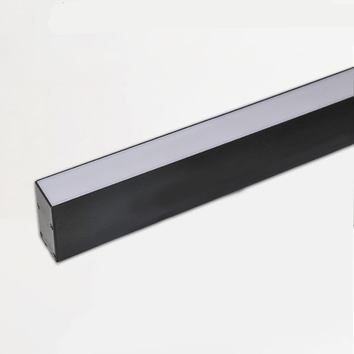 Modern Minimalist Long Acrylic Aluminum LED Flush Mount Ceiling Light For Living Room
